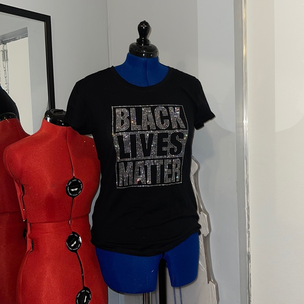 100% cotton black lives matter T-shirts